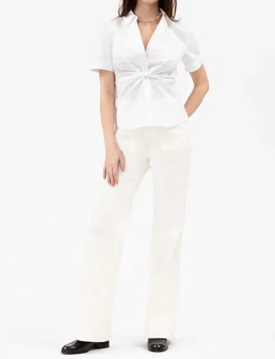 Tanya Taylor Oakley Top In White