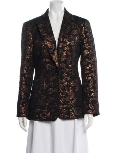 Pre-owned Tanya Taylor Printed Blazer In Multi