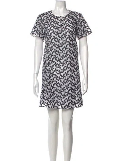 Pre-owned Tanya Taylor Printed Mini Dress In Multi