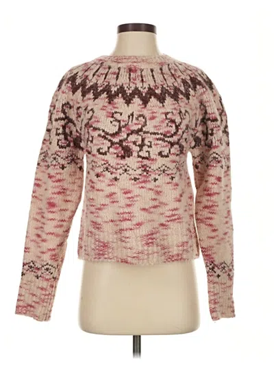 Pre-owned Tanya Taylor Pullover Sweater In Pink
