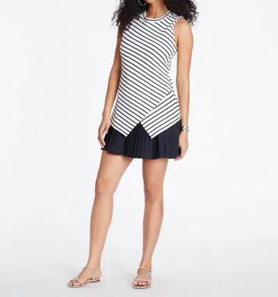 Tanya Taylor Regina Dress In Cream Black