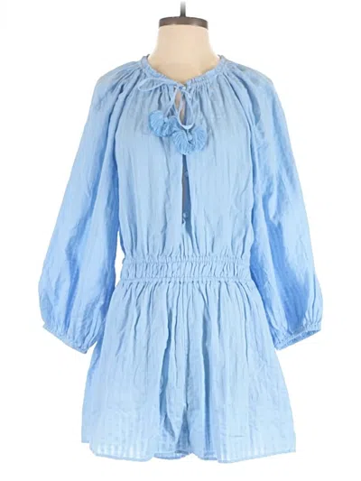 Tanya Taylor Romper In Blue
