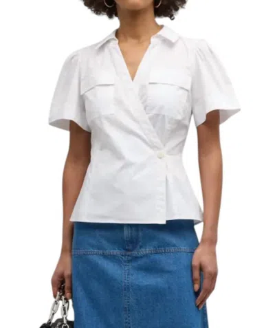 Tanya Taylor Sandra Top In White