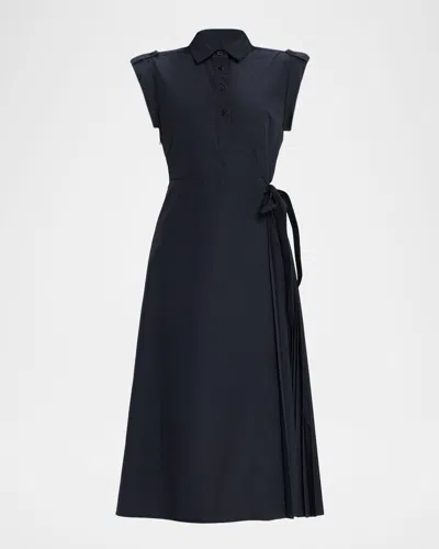 Tanya Taylor Shivonley Shirtdress In Black