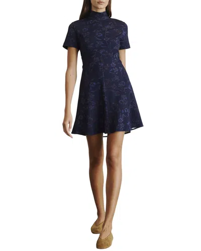 Tanya Taylor Short Thea Dress In Black