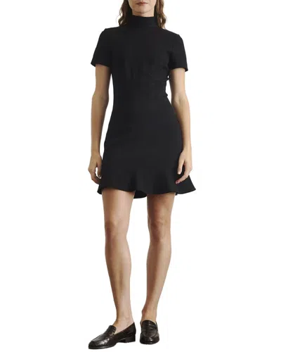 Tanya Taylor Short Thea Dress In Black