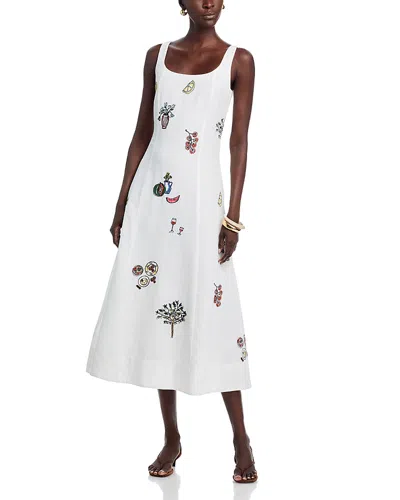 Tanya Taylor Soren Dress In White