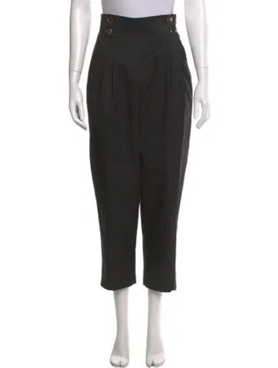 Pre-owned Tanya Taylor Straight Leg Pants In Blue