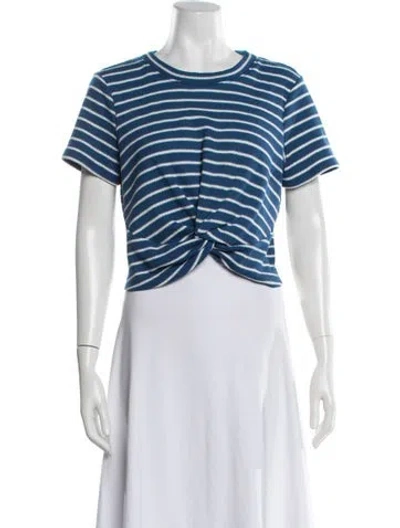 Pre-owned Tanya Taylor Striped Crew Neck Sweater W/ Tags In Multi