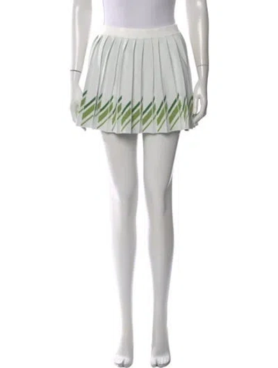 Pre-owned Tanya Taylor Striped Mini Skirt In Multi
