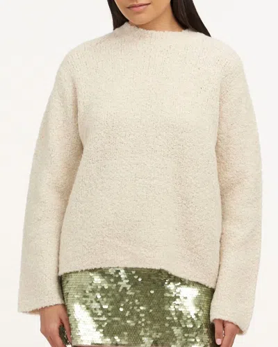 Tanya Taylor Sutton Knit Sweater In Cream In Neutral