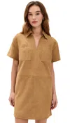 Tanya Taylor Tabby Dress Camel In Brown