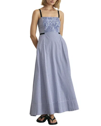 Tanya Taylor Tavira Dress In Blue