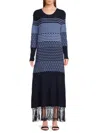 Tanya Taylor Terence Dress In Maritime Blue/azure In Multi