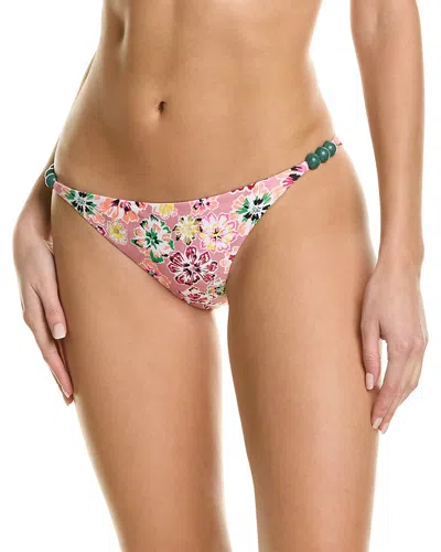 Tanya Taylor Tia Bikini Bottom In Pink