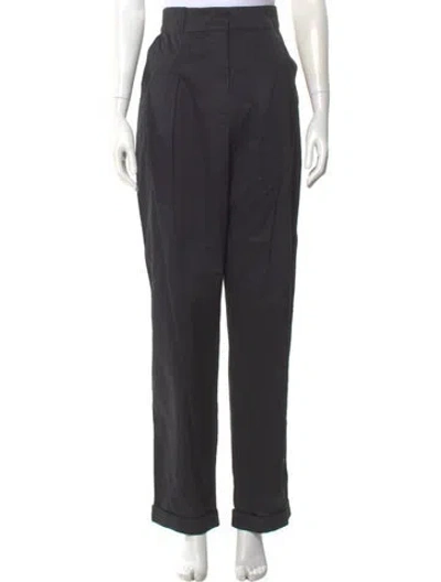 Pre-owned Tanya Taylor Wide Leg Pants In Blue