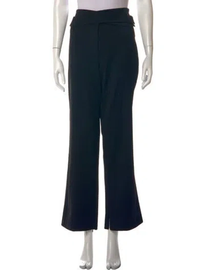 Pre-owned Tanya Taylor Wide Leg Pants In Blue