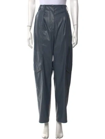 Pre-owned Tanya Taylor Wide Leg Pants In Grey