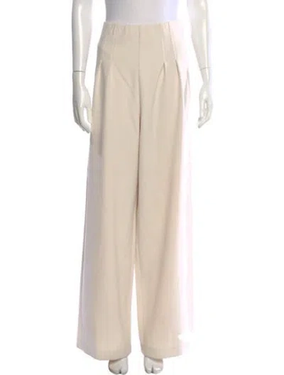 Pre-owned Tanya Taylor Wide Leg Pants In Neutral
