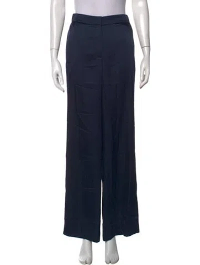 Pre-owned Tanya Taylor Wide Leg Pants W/ Tags In Blue