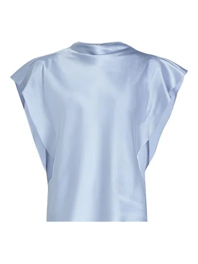 Tanya Taylor Adrien Top In Blue