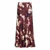 Tanya Taylor Women's Beth Skirt In Burgundy/peony In Multi