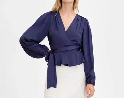 Tanya Taylor Women's Blaire Top In Navy In Blue