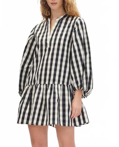 Tanya Taylor Women's Britney Dress In Black/ivory Multi
