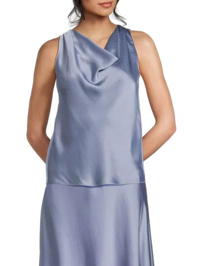 Tanya Taylor Women's Draped Cowlneck Sleeveless Top