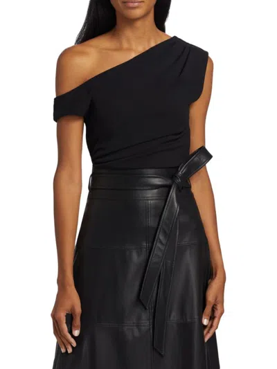 Tanya Taylor Women's Gio Scuba Asymmetric Top