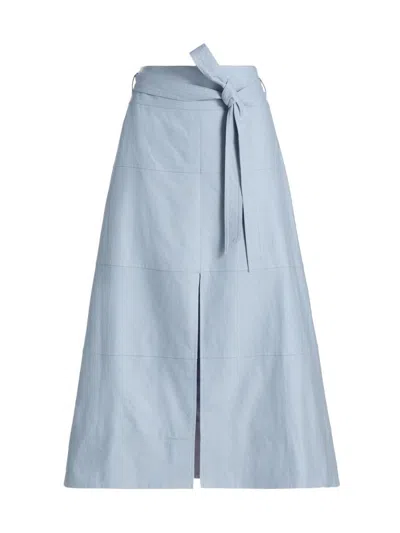 Tanya Taylor Hudson Skirt In Blue