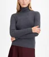 Tanya Taylor Women's Kayden Knit Top In Dark Heather Gray In Multi