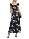 Tanya Taylor Women's Luna Floral Gathered Maxi Dress In Blue
