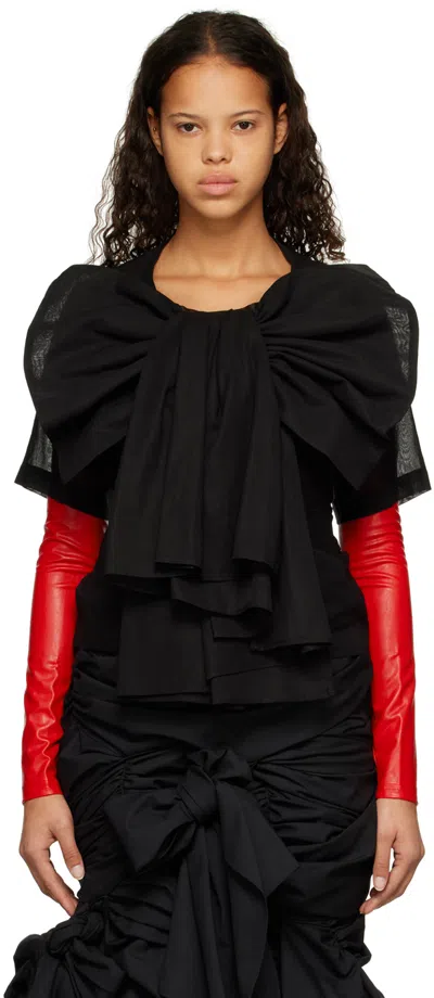 Tao Black Layered T-shirt In 1 Black