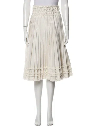 Pre-owned Tao Comme Des Garçons 2022 Knee-length Skirt W/ Tags In Neutral