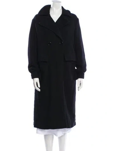 Pre-owned Tao Comme Des Garçons 2023 Wool Coat In Black