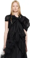 Tao Comme Des Garçons Black Tricot Blouse