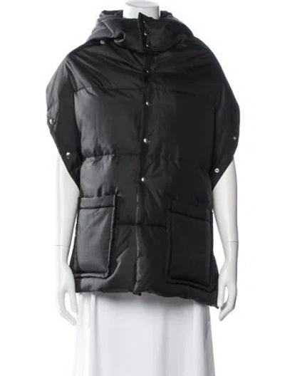 Pre-owned Tao Comme Des Garçons Down Vest In Black