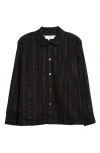 TAO COMME DES GARÇONS TAO COMME DES GARÇONS FLORAL COTTON BUTTON-UP SHIRT