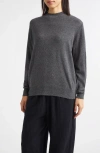 Tao Comme Des Garçons Reversible Cashmere Sweater In Gray