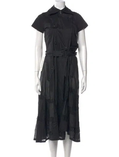Pre-owned Tao Comme Des Garçons Vintage 2006 Trench Coat In Black