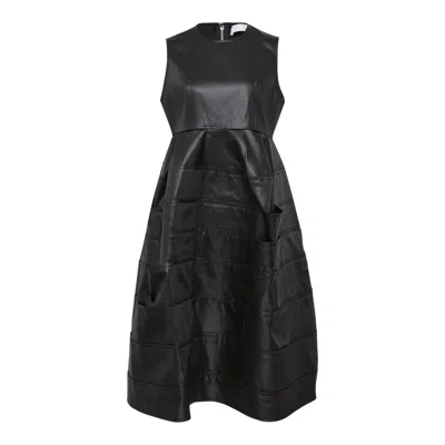 Tao Polyester Satin Chintz Finish Dress In Multi