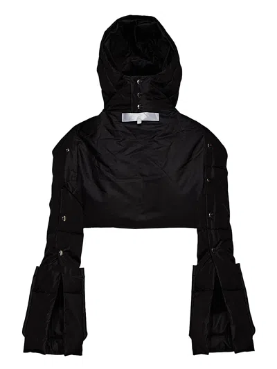 Tao Polyester Taffeta Down Vest In Black