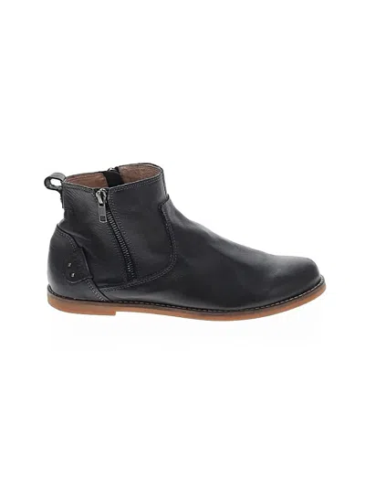 Pre-owned Taos Ankle Boots In Black