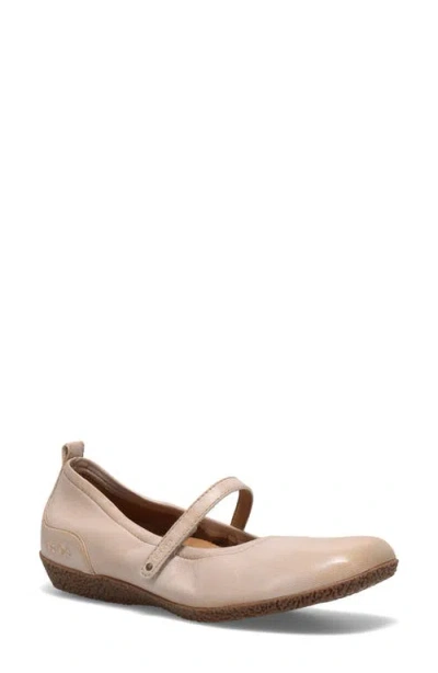 Taos Babble Mary Jane Flat In Neutral