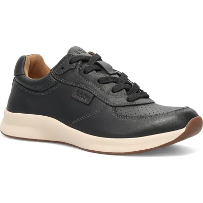 Taos Delta Leather Sneaker In Black