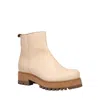 Taos Downtown Women's Boots In Ivory In Multi