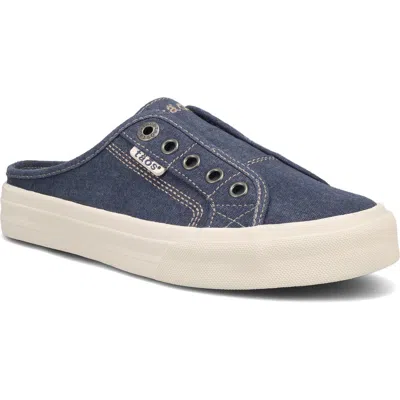 Taos Ez Soul Slip-on Sneaker In Blue Wash Canvas