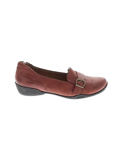 Pre-owned Taos Flats In Burgundy