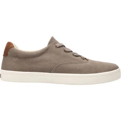 Taos Men's Ballentine Casual Canvas Sneakers In Taupe In Gray